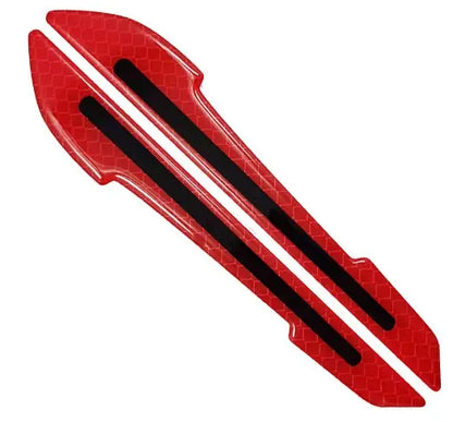 Reflective Stickers Warning Strip Tape Traceless Protective Car Sticker Warn on Car Rearview Mirror Exterior Auto Accessories