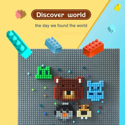 32x32x16x16 Dots Classic Base Plates MOC DIY Plastic Bricks Baseplates City Dimensions Building Blocks Figures Construction Toys