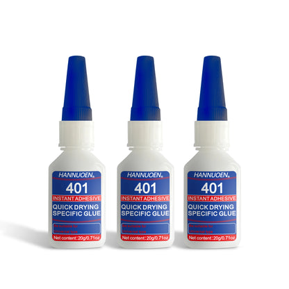 Brand-new Upgraded 401 Super Cyanoacrylate Glue Instant Drying In 5 Seconds Waterproof Stable and Versatile Bonding Tool