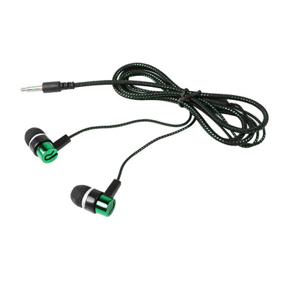 Universal Wired Earphone Noise Reduction In-Ear Stereo Earphones Noodles Style Sport Headset For Samsung Huawei Headphones