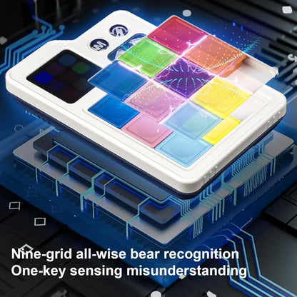 Huarong road LCD Sliding Magnetic Thinking Logic Electronic Puzzle Building Blocks Puzzle Stress Relieving Toy gifts for kids