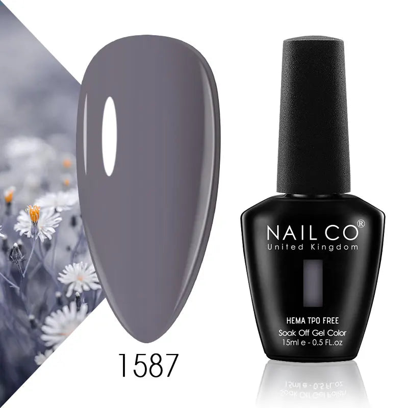 NAILCO 15ml HEMA FREE TPO FREE Top Base Coat Nail Gel Polish Supplies Vernis Semi Permanent Nail Art Manicure Gel Ongle UV Nails