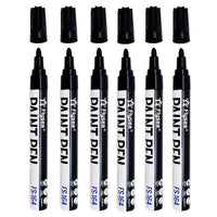 6pcs Black