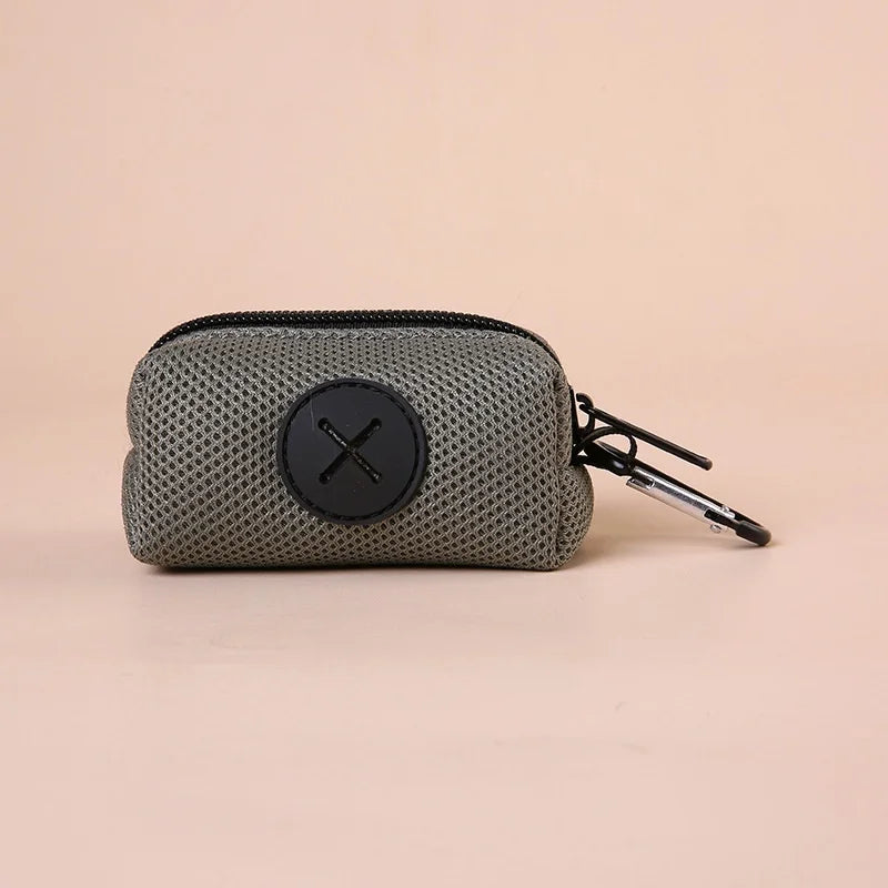 Dog Poop Bag Carrier Portable Pet Waste Bag Dispenser Luxury Stylish Dog Garbage Holder Dispensers Cleaning Supplies