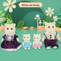 White Cat Family