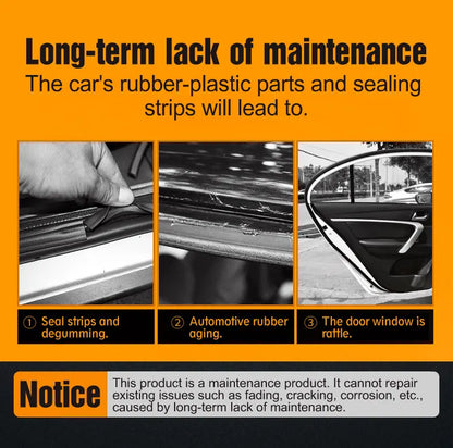 Rubber Seal Protectant | Rejuvenates Color & Flexibility, Prevents Sticking in Winter, Prolongs Rubber Seals on Doors & Windows