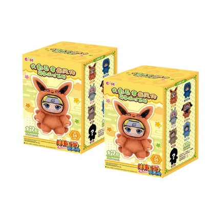 New EAKI Naruto Blind Box Shippuden Party Series Uzumaki Stuffed Shippuden Original Plush Figure Ornament Toy Collection Gift