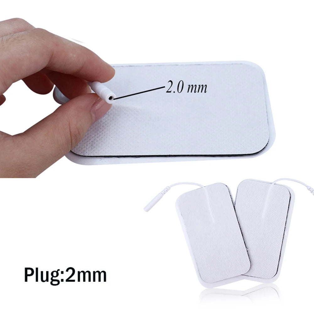 10/20/50Pcs Tens Electrode Pads Gel Self-adhesive Patches For Acupuncture Massager Slimming Pulse EMS Muscle Stimulator Sticker