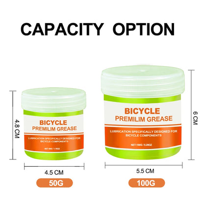 50g Bicycle Lubricating Oil Effect Bearing Grease Hub Lubricants Lipid Elements for Mountain Road Bikes