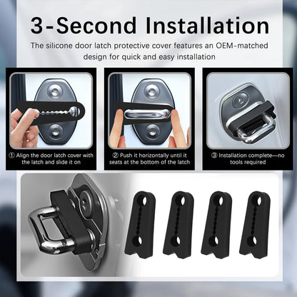 4/8pcs Car Door Shock Absorber Universal Car Door Buckle Soundproof Deadener Damper Cushion Anti-Vibration Buffer Pad