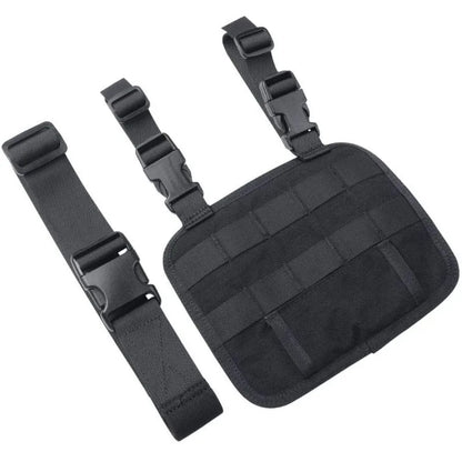 Tactical Drop Leg Platform Molle Adjustable Thigh Leg Panel Hanging Board Portable Cartridge Clip Pouch Leggings Pannier