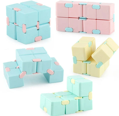 NEW Puzzle Cube Durable Exquisite Decompression Toy Infinity Magic Cube For Adults Fidget Toys Antistress Anxiety Desk Toy