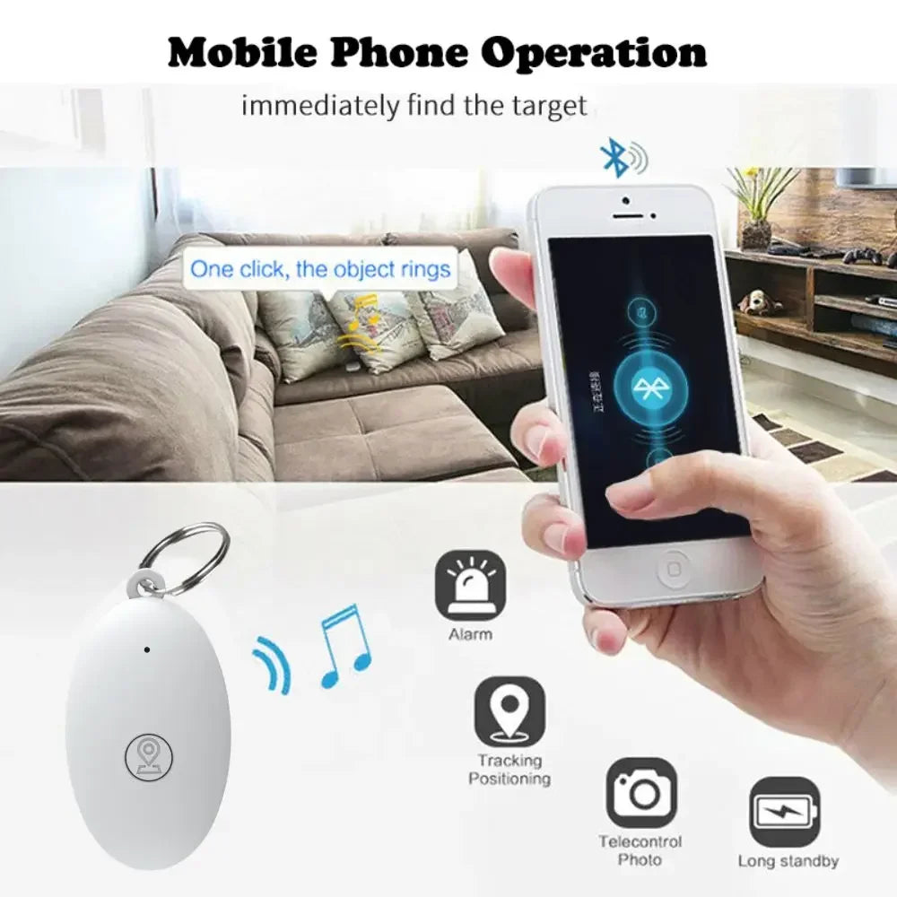 Dog Cat Finder Mini GPS Tracking Device Anti-lost Tracker IOS/ Android For Kids Pet Key Wallet Smart Bluetooth Tracker Locator