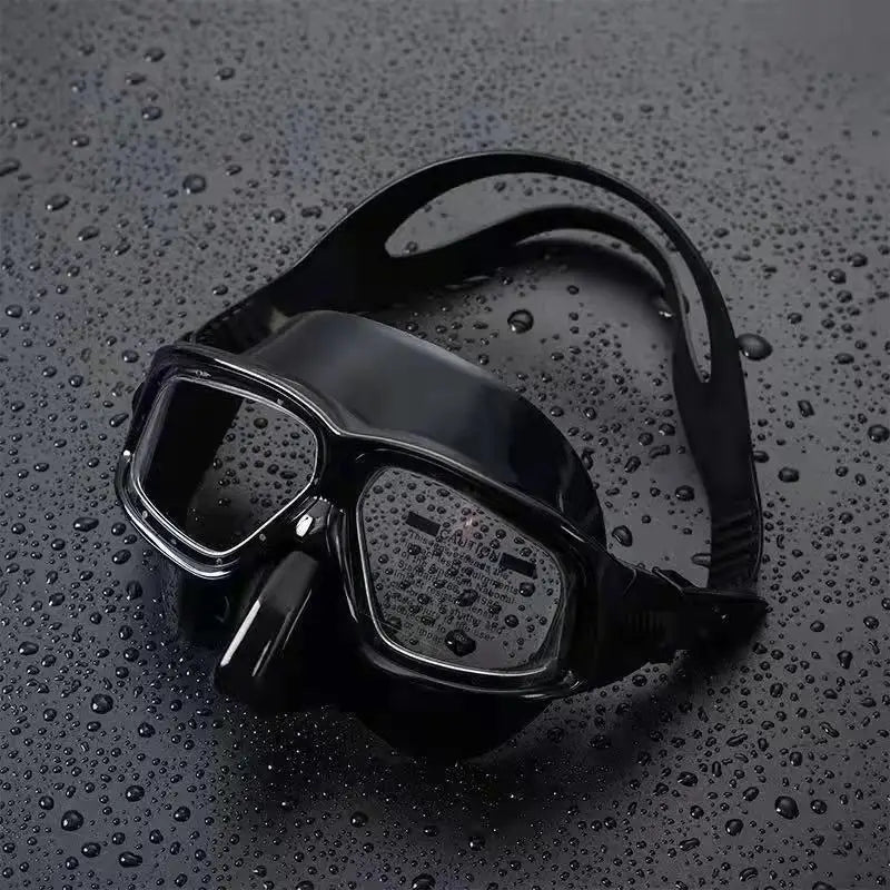 Diving mask Free diving surface mirror high definition anti-fog lens snorkeling mask equipment