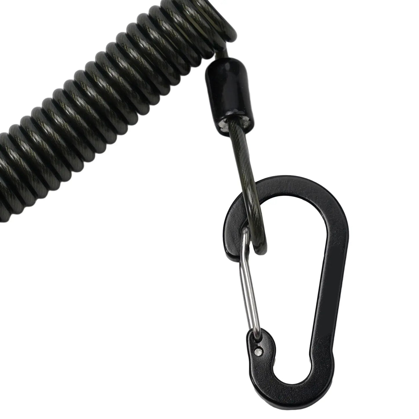 Fishing Missed Rope Anti-lost Spiral Spring Lure Pliers Lanyard Wire Spring Rope Prevent Rod Drop Lose Tool