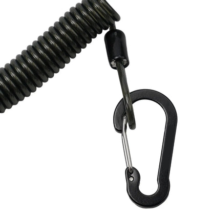 Fishing Missed Rope Anti-lost Spiral Spring Lure Pliers Lanyard Wire Spring Rope Prevent Rod Drop Lose Tool