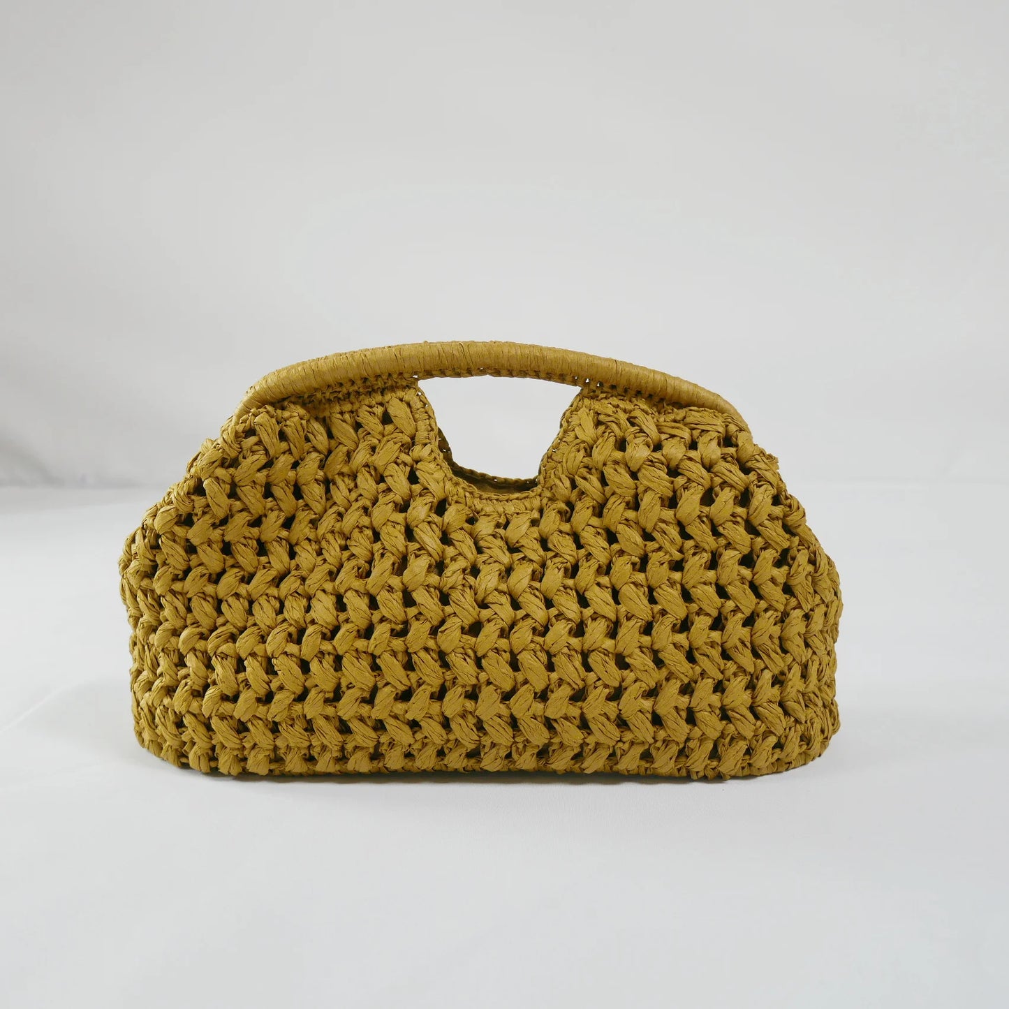 Elegant Ladies Chain Woven Handbag Straw Shoulder Bag Fashionable Raffia Crossbody Beach Bag Summer New Versatile Women's Bag