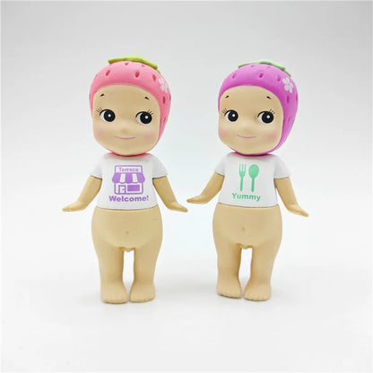 Sonny Angel Blind Box Toys Seoul Series Anime Action Figures Ornaments Strawberry Dolls Fans Children Christmas Birthday Gifts
