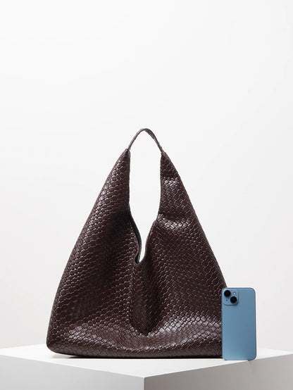 Simple Retro Shoulder Bag, Minimalist Hobo Bag, Work Bag for Women, Large Tote Bags for Ladies, Elegant Ladies' Bag, Grocery Bag