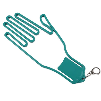 1pc Golf Gloves Stretcher Holder Keeper Hanger Gloves Support Frame Holder Rack Dryer Shaper Accessories Plastic with Metal Buck