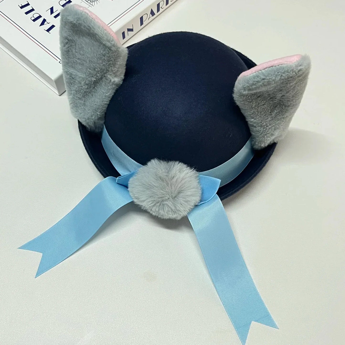 HOT Disney Zootopia 2 Judy Bendable Bunny Ear Sheriff Hat | Movie Cos Accessory | Xmas/Anime Rabbit Police Headwear