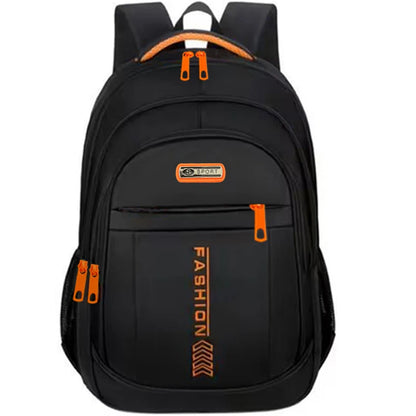 Spring new backpack male leisure business travel backpack Large capacity junior high school bag female computer men's bag