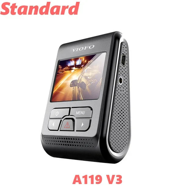 VIOFO A119 V3 2K Car Parking Mode G-Sensor Rota Lens 2560 *1600P DVR Super Night Vision Quad HD Dash Cameras Optional GPS CPL