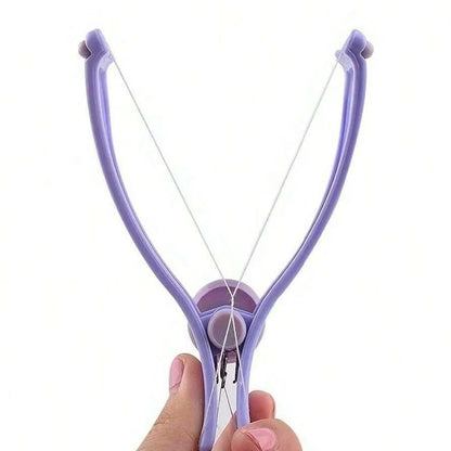 1pc-Face Defeatherer for Cheek Eyebrow Women Hair Removal Epilator Facial Hair Remover Spring Threading Makeup Tool