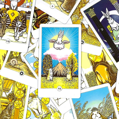 High-Quality Tin Box Tarot Cards Classical Divination Deck With Paper Guidebook , Family Entertainment Games Christmas Gifts