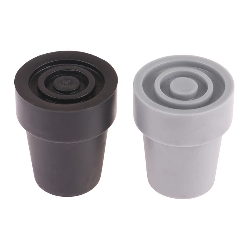 1/2Pcs 19mm Antiskid Rubber Crutch Tip Pad Durable Rubber Anti-Slid Heavy Duty Canes Replacement For Walking Stick Crutch