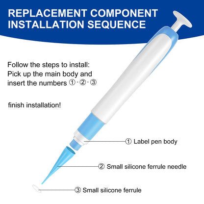 Skin Tag Removal Mole Wart Removal Facial Mole Wart Microstrip Tag Removal Kit Automatic Mole Remover Tool with Cleansing Swabs
