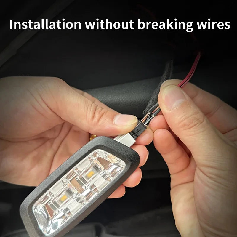Car Trunk Light Ambient Decorative Atmosphere Lamp Led Flexible Strip Universal Ultra-bright Interior 12V
