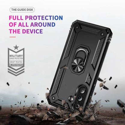 Shockproof Armor For Samsung Galaxy A56 A36 A26 5G Case Phone Case Ring Stand Bumper Silicone Phone Back Cover