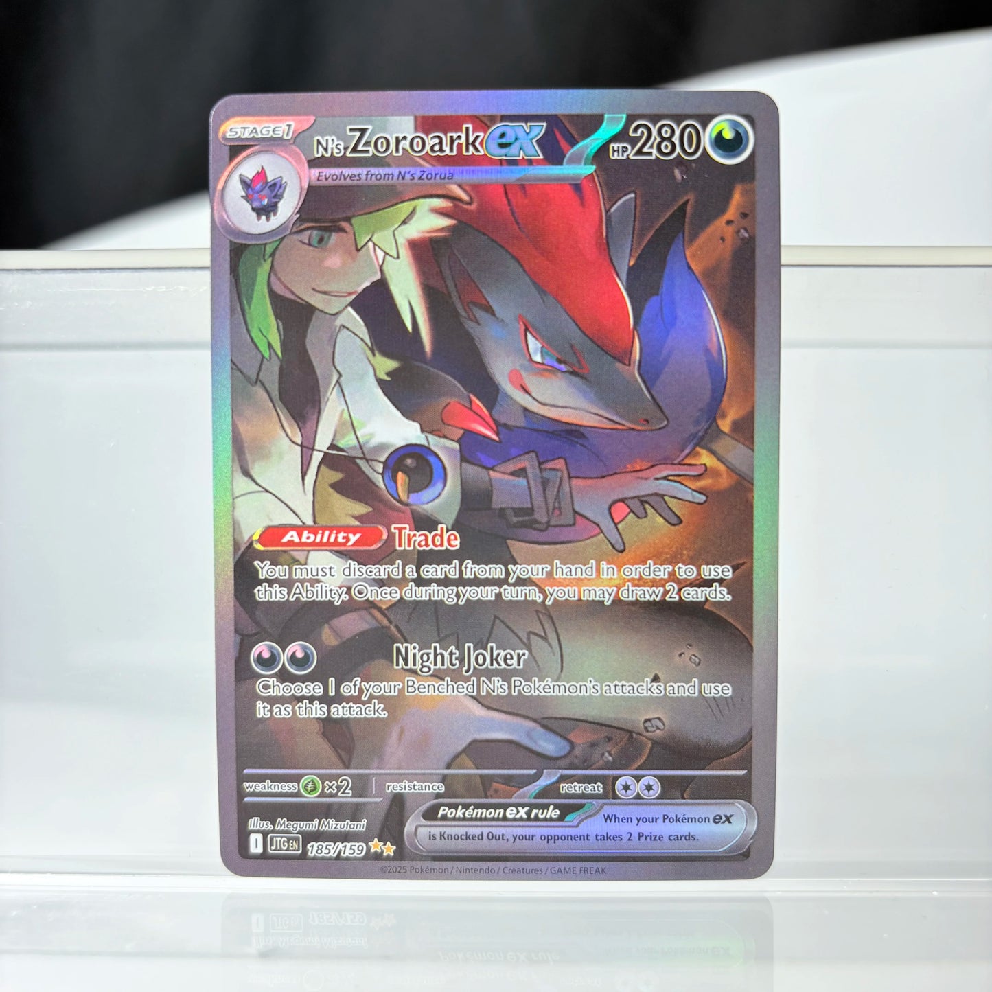 PKM Proxy Cards Ho-Oh ex Zoroark Giratina PKM ex rule Blastoise Foil Holographic Cards PTCG Collection Battle Cards Toys Gifts