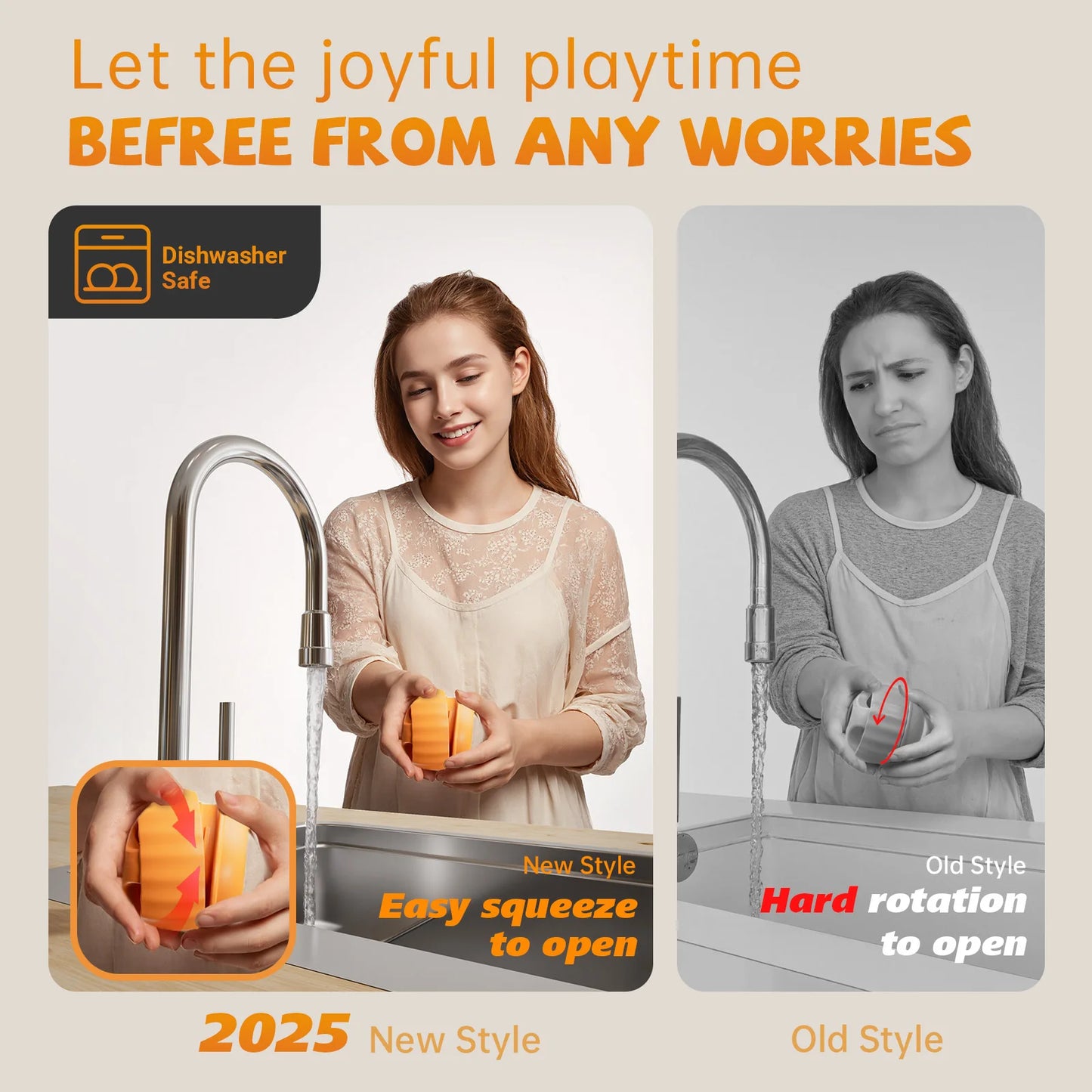 Interactive Dog Toys for Boredom - Dog Treat Molds Silicone Healthy Treats for Dogs puppy Enrichment Toy for Frozen in Summer