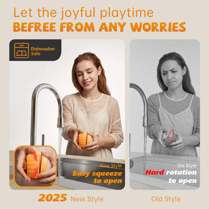 Interactive Dog Toys for Boredom - Dog Treat Molds Silicone Healthy Treats for Dogs puppy Enrichment Toy for Frozen in Summer