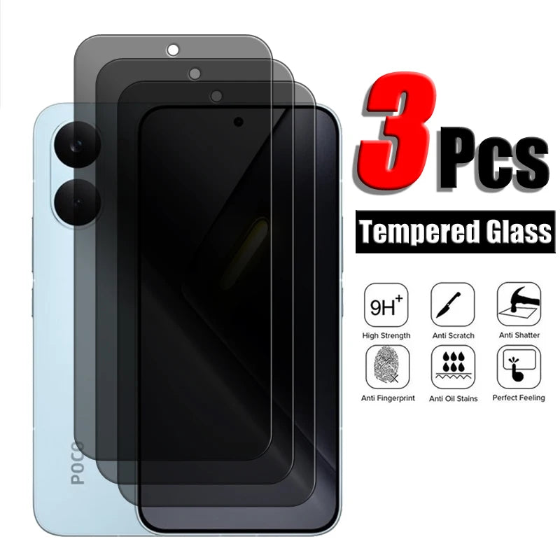 For Poco X8 Pro Max Glass For Poco X8 Pro Tempered Glass Anti Peep Privacy Screen Protector For Poco X8 Pro Max