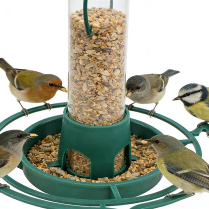 DIY Plastic Bottle Bird Feeder - Outdoor Hanging Automatic Dispenser for Balcony & Garden