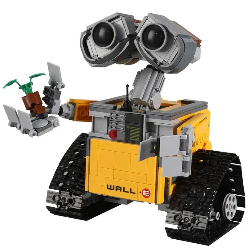 Disney 687PCS Creative Wall E Robot MOC Building Block 21303 DIY model Home decoration gift toys for children and adults