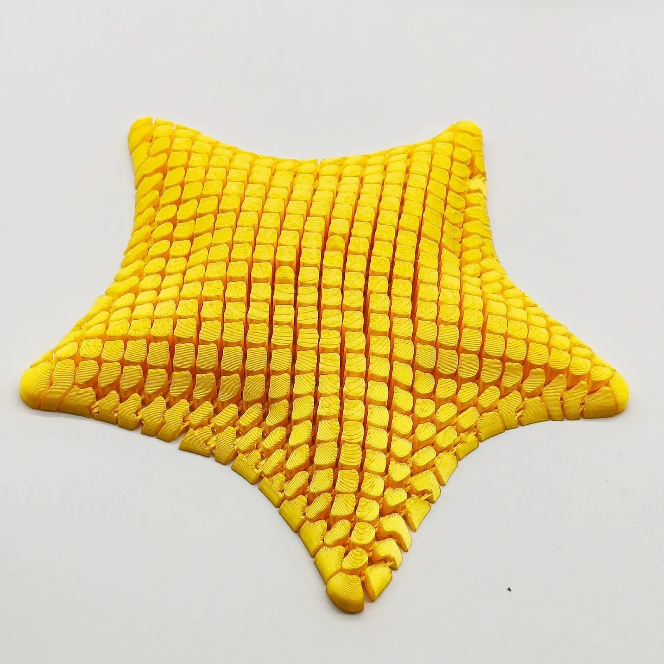 3D Printed Articulated Starfish Stress Relief Toy Flexible Fidget Toy Movable Joints Decompression Toy Marine Animal Desk Decor