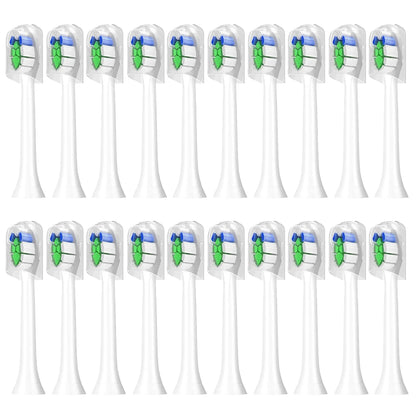 2-20 Pack Replacement Toothbrush Heads Compatible with Philips Sonicare Electric Toothbrush Heads 4100 6500 6100 7500 5300 1100