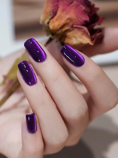 1-9pcs TC Flow Light White Cat Eye Gel Nail Polish Ultra Shine Soak Off UV Gel Mirror Glass Cat Magnet Gel Varnish Nail Supplies