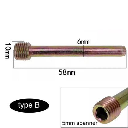Motorcycle Lower Pump Disc Brake Pad Fixing Screw M8 M10 M7 Hexagonal Guide Bolt Guide Pin