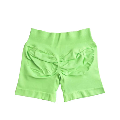 NCLAGEN Seamless Shorts 4.5" Gym Shorts Woman Scrunch Butt Fitness Sports Short Workout Seamless Leggings Running Yoga bottoms