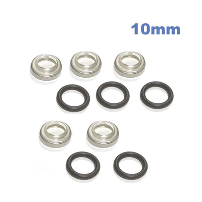 18mm/14mm/12mm/10mm Master Brake Cylinder Reservoir Sight Glass Motorcycle Dirt Bike Gasket