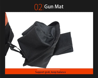 Front And Rear Bags Sandbags (Without Sand) Outdoor Camping Storage Bag Portable Item Storage And Storage Sandbags