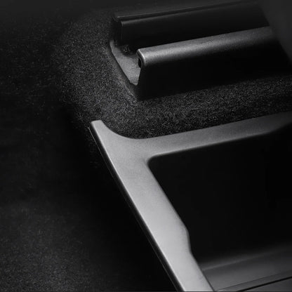 Underseat Storage Box for Tesla Model Y 2021-2024 Seats Drawer TPE Hidden Storage Tray Push Pull Car Organizer Car Accessories