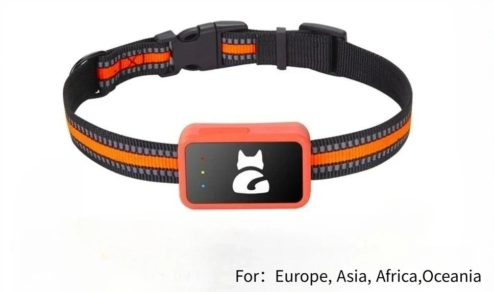 4G Smart Dog Collar Holder GPS Tracker for pet Waterproof Cat Tracking Device Pet Locator with Find My for iOS Android
