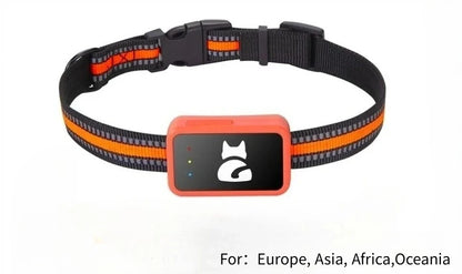 4G Smart Dog Collar Holder GPS Tracker for pet Waterproof Cat Tracking Device Pet Locator with Find My for iOS Android
