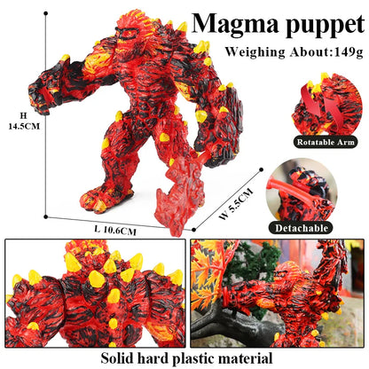 Oenux Mythical Dinosaur Dragon Tiger Golem Lion Snowmen Cattle Model Action Figures Artistical Decoration Collection Kid  Toy